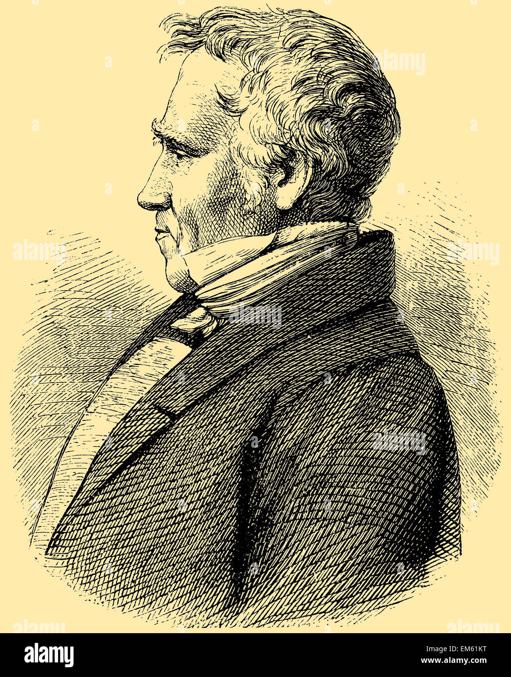 Johann Friedrich Cotta (1764 - 1832), l'éditeur allemand, pionnier industriel et homme politique Banque D'Images
