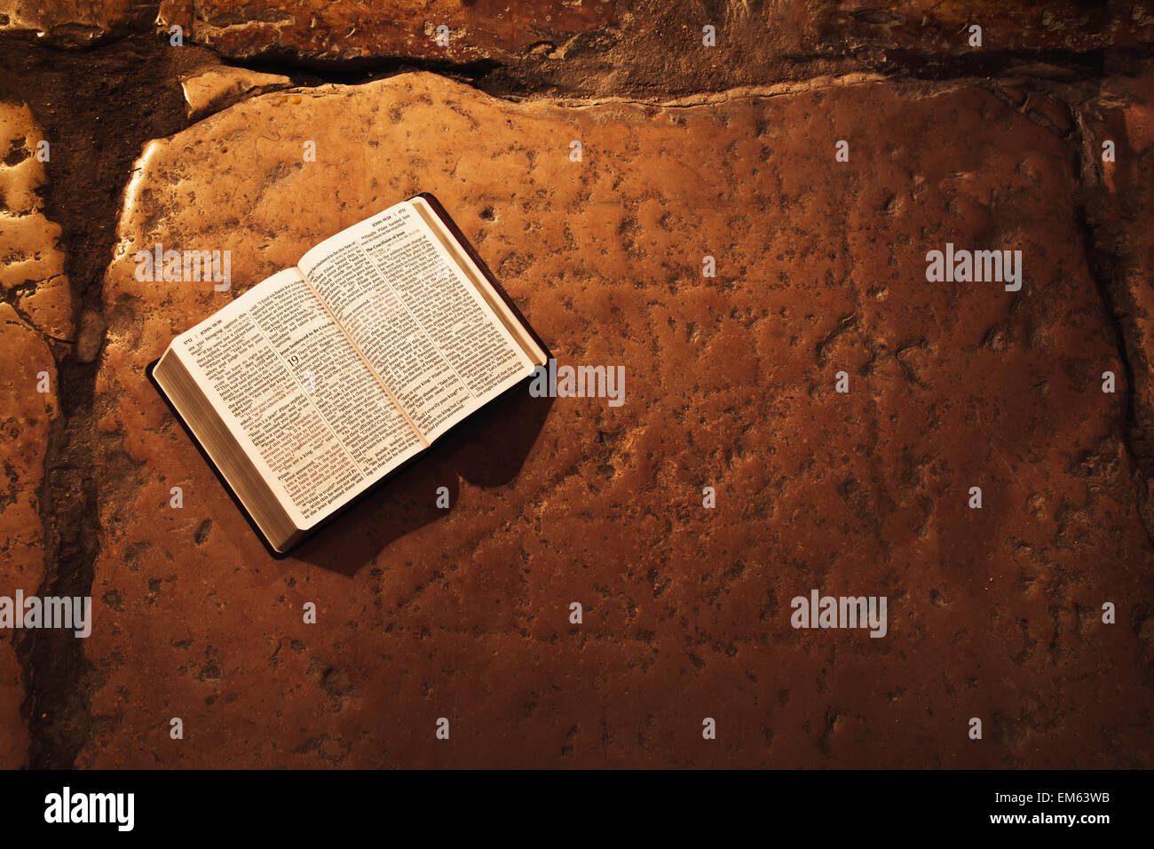 Bible, couvent des Soeurs de Sion Banque D'Images
