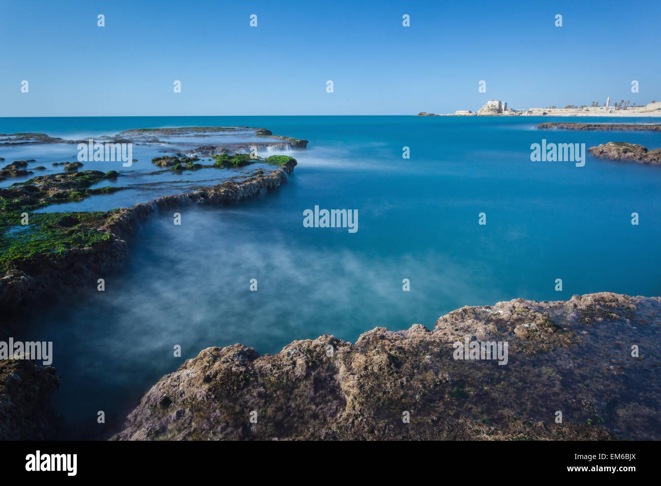 Port d'Hérode,eau,Histoire,Côtes,Côte Banque D'Images