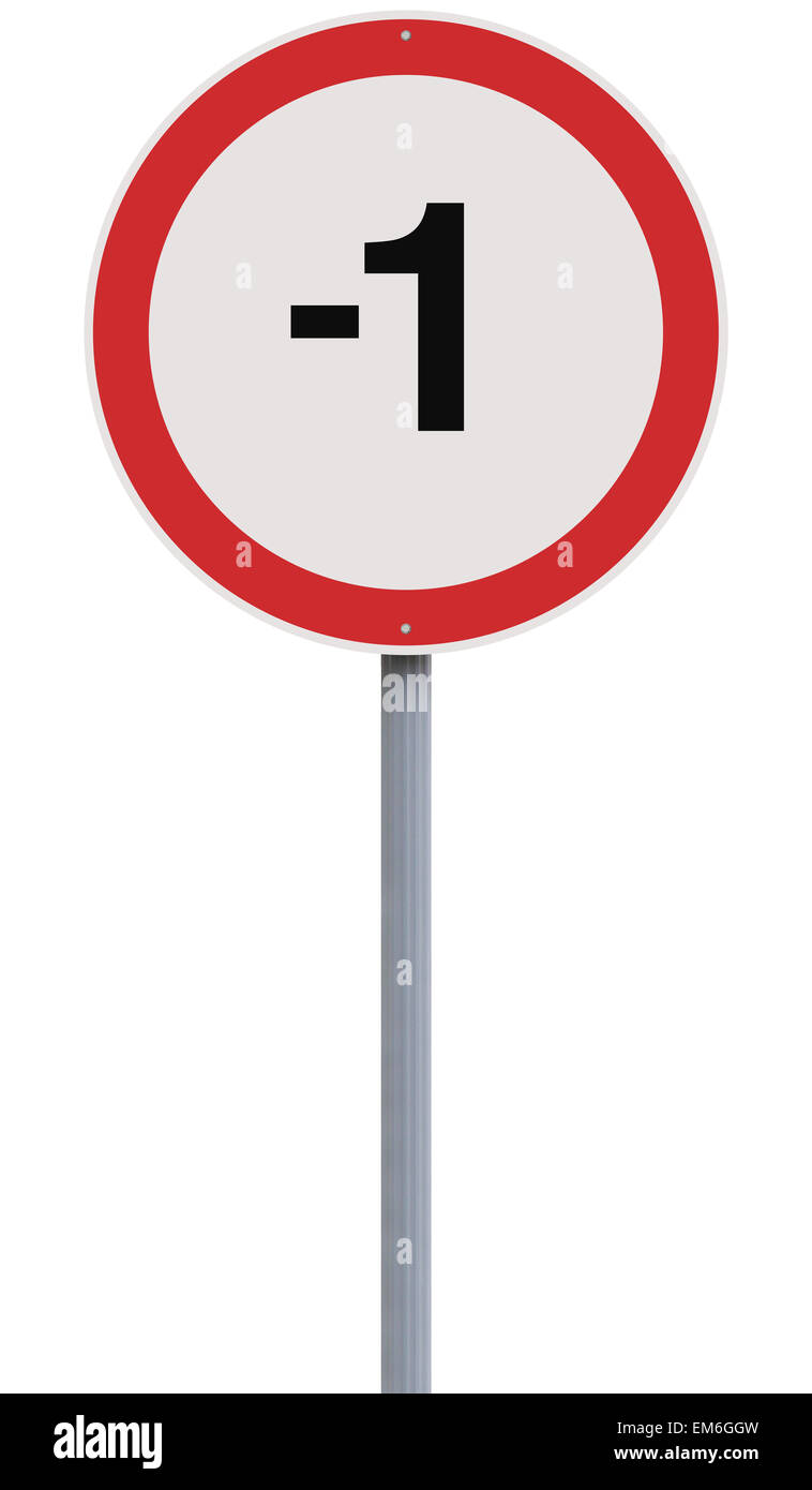 Moins un Banque D'Images