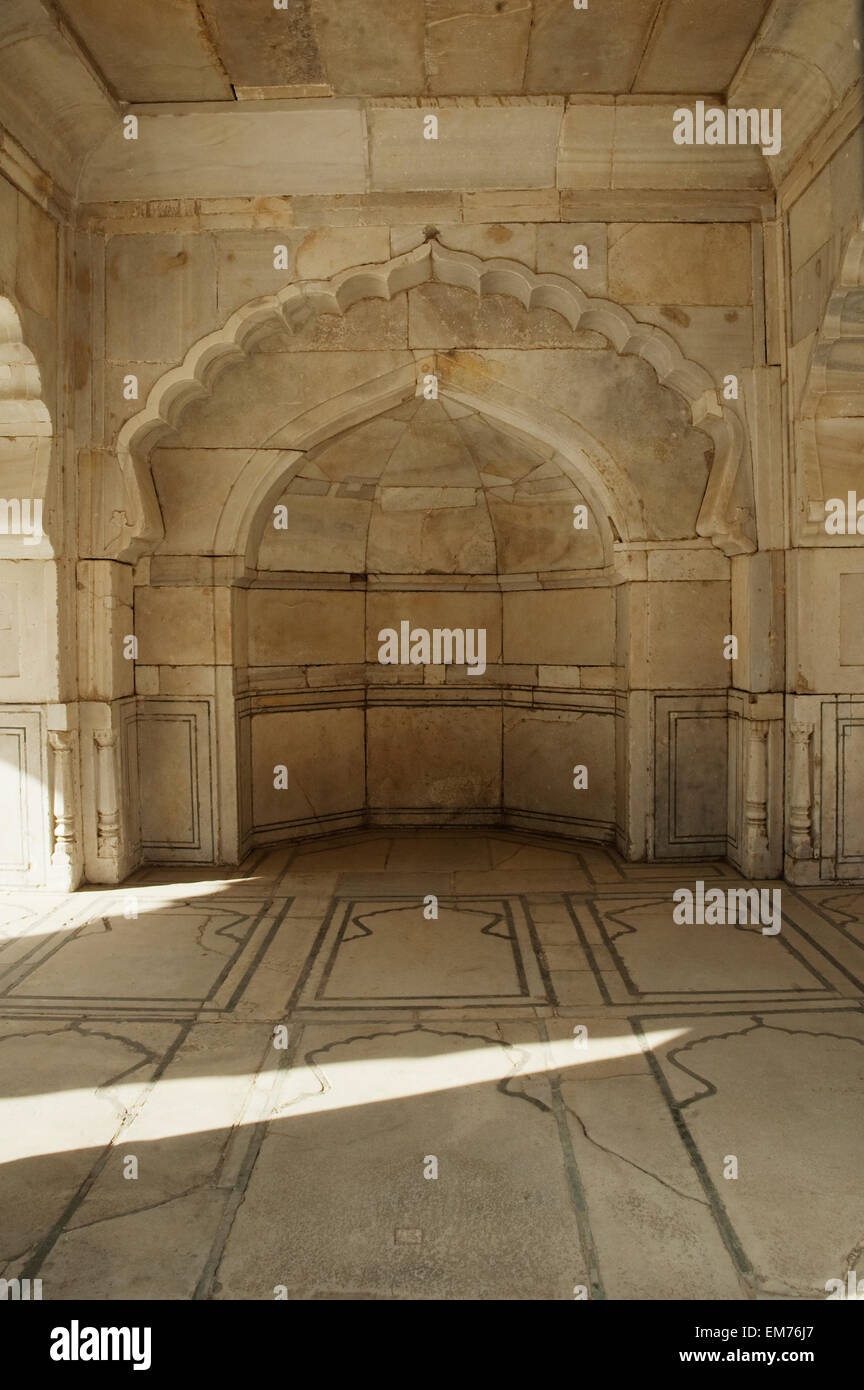 En mosquée à l'Bagh-I-Babur Shah (Babur's Garden) - Kaboul, Afghanistan, Banque D'Images