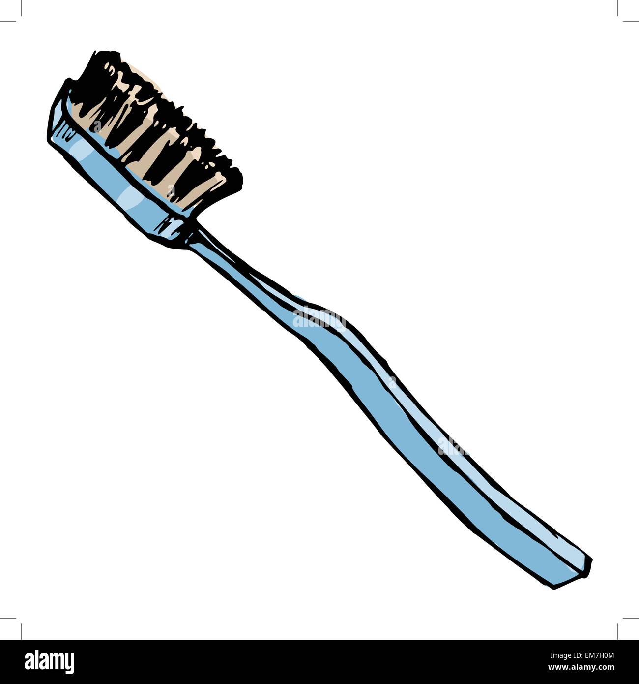 brosse à dents Illustration de Vecteur
