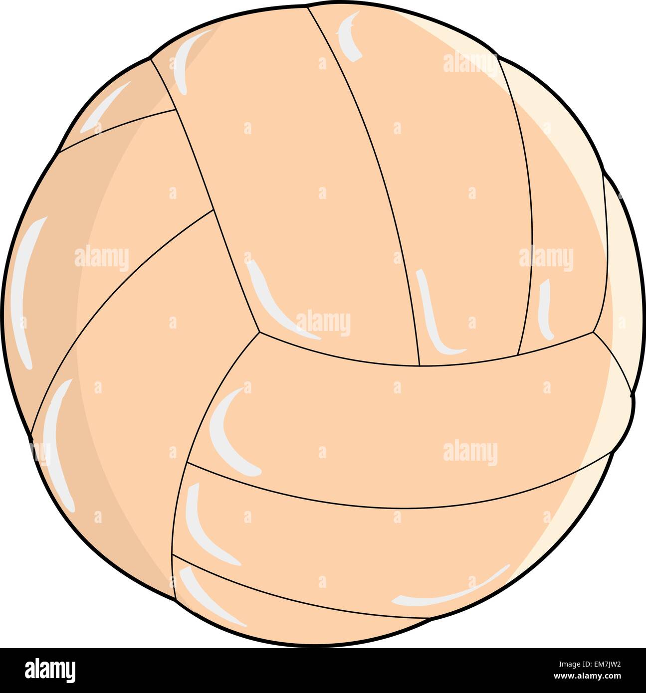 Volley ball Illustration de Vecteur