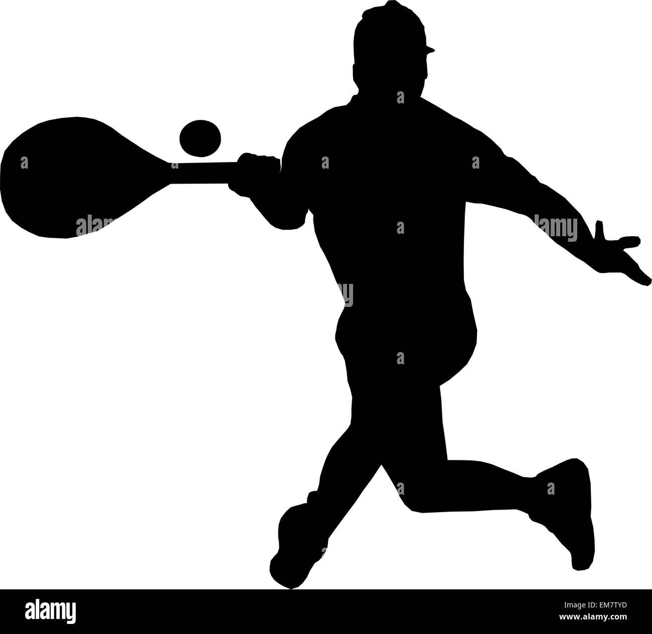 tennis Illustration de Vecteur