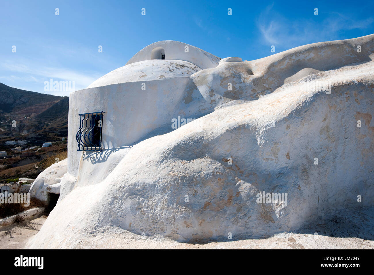 Spanien, Canaries, Santorin, Exo Gonia, Kirche Banque D'Images