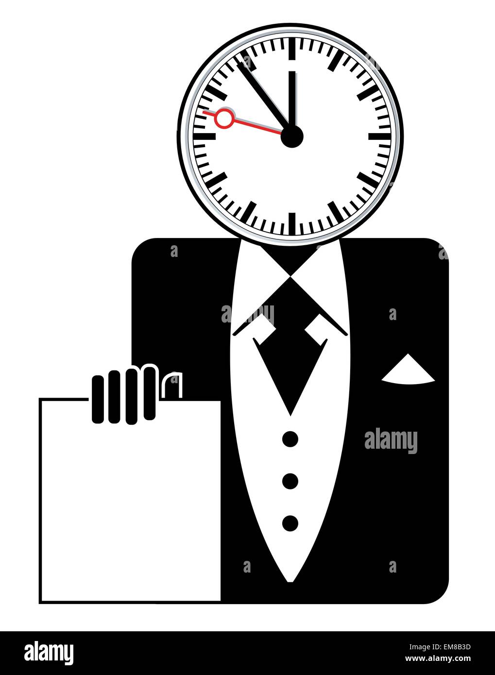 Comme un rappel amical Illustration de Vecteur