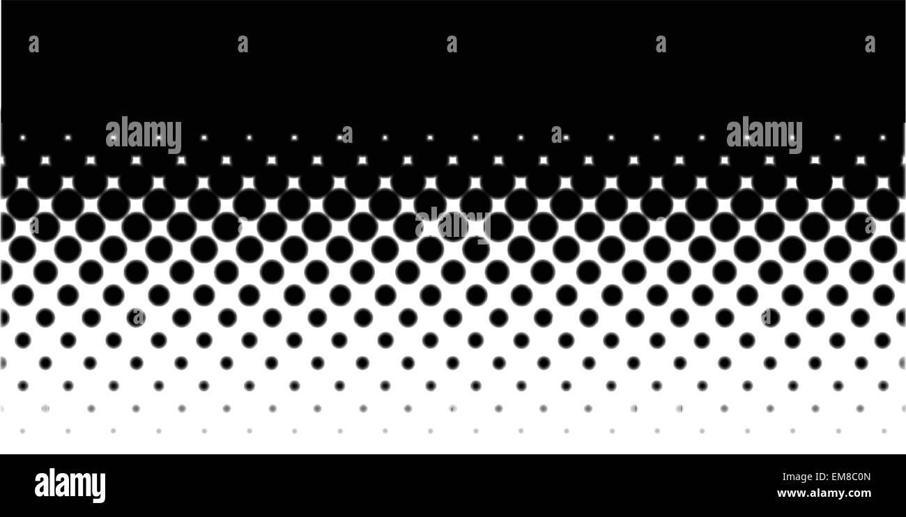 Noir-blanc Illustration de Vecteur