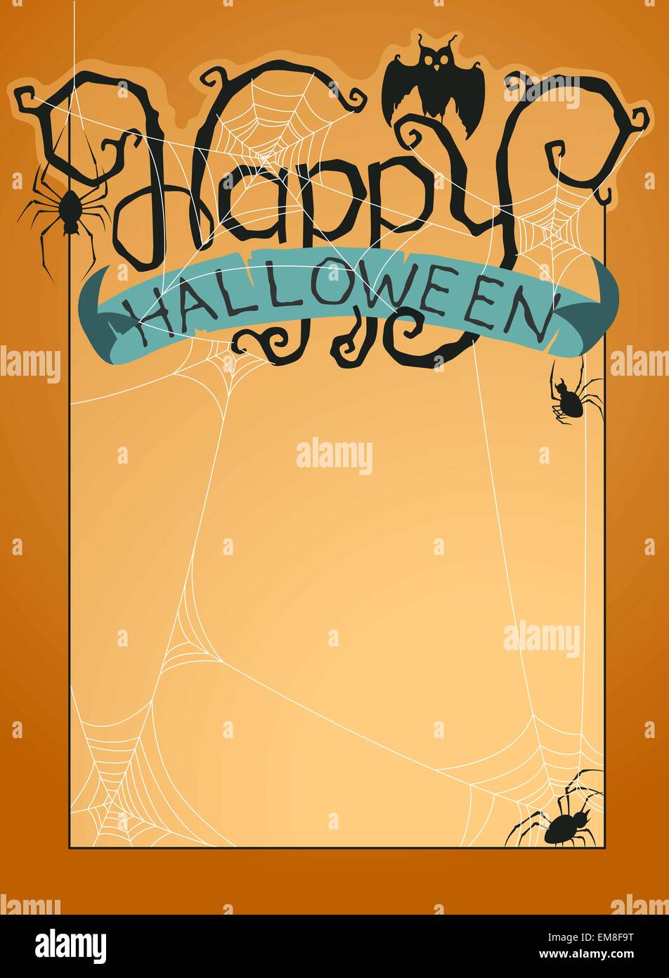 Happy Halloween background Illustration de Vecteur