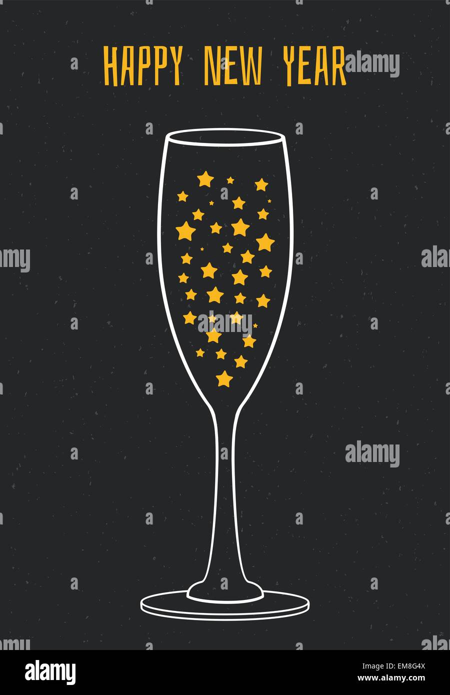 Invitation Birthday Cocktail Party Champagne Card Banque D Image Et Photos Alamy