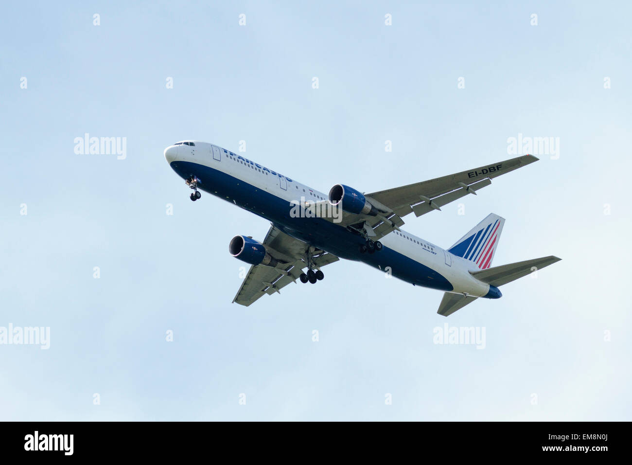 Boeing 767 (EI-DBF) Transaero Airlines Banque D'Images
