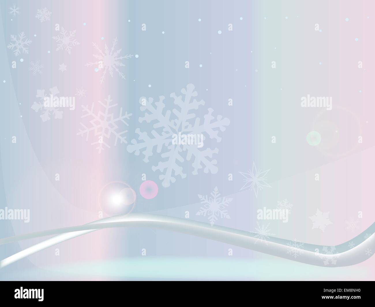 Fond de carte de Noël Illustration de Vecteur