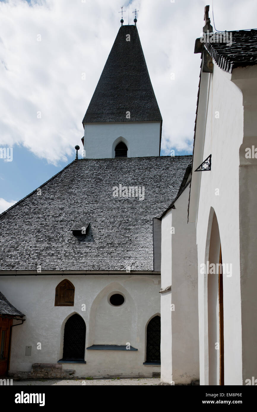 Kirche St. Paul, Bad Aussee, Styrie, Salzkammergut, Autriche Banque D'Images