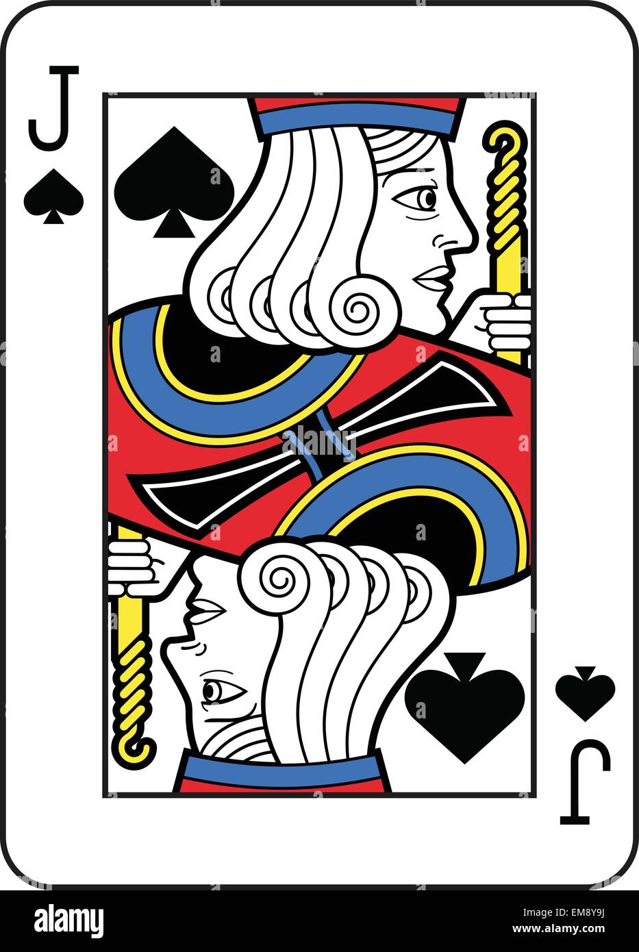 Le valet de pique joue au poker T-Shirt