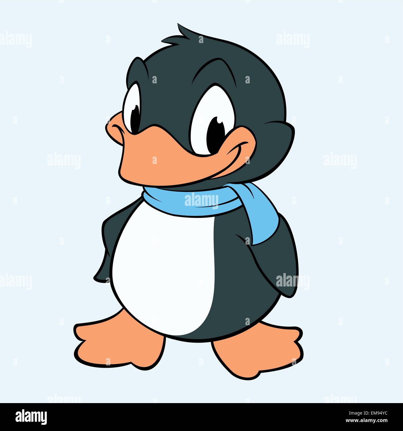 T-shirt Vintage Chilly Willy Bleu - Taille S à 5XL - Coton, Manches Courtes - Neuf Avec étiquettes