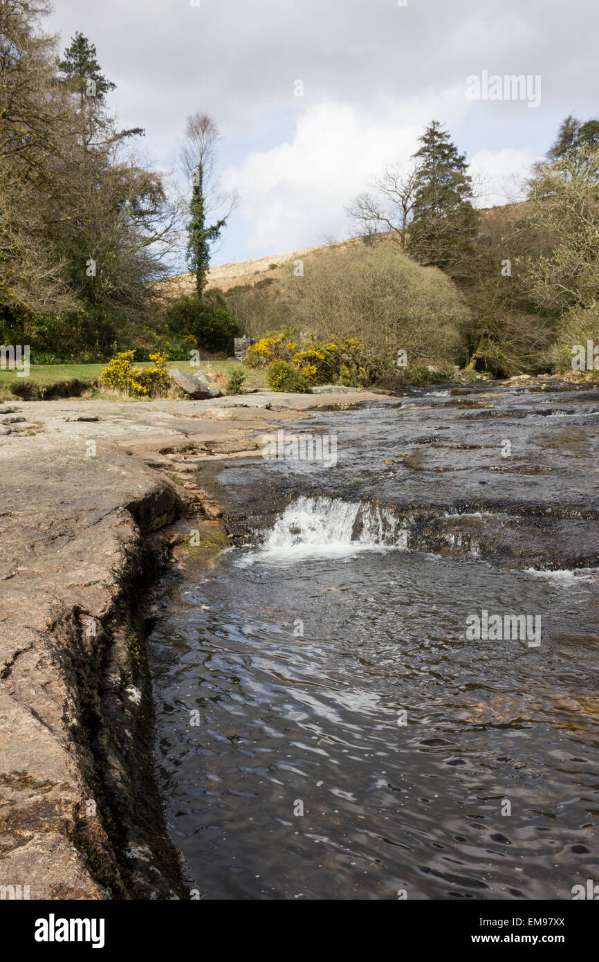 Vallée de la rivière Avon, TOTNES, Devon du sud Banque D'Images