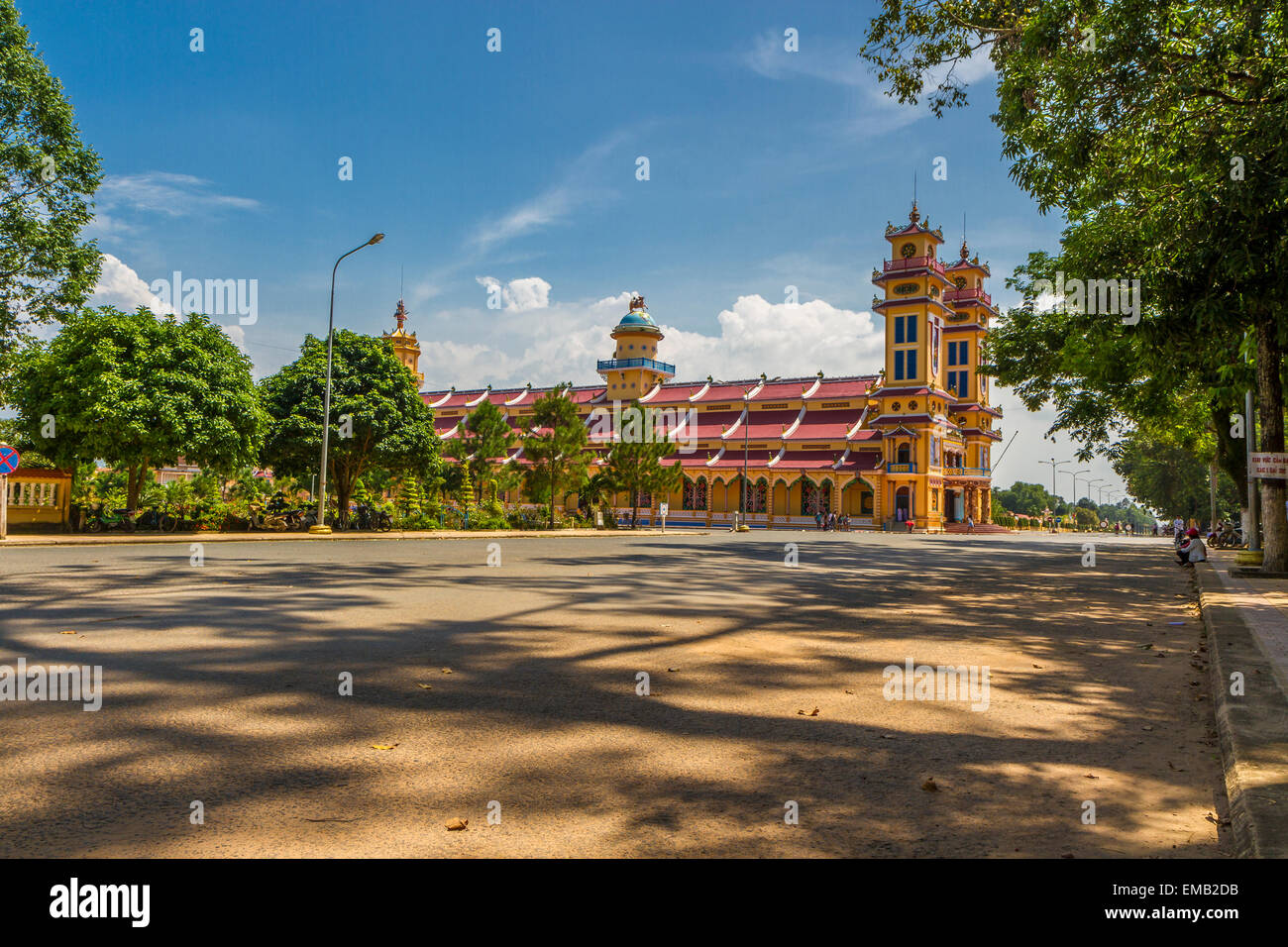 Grand Temple de Cao Dai, Banque D'Images