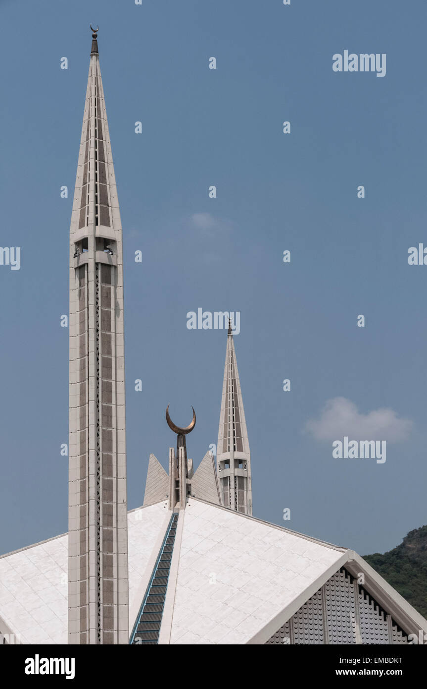 Cheikh Faisal Mosque ; Islamabad Banque D'Images