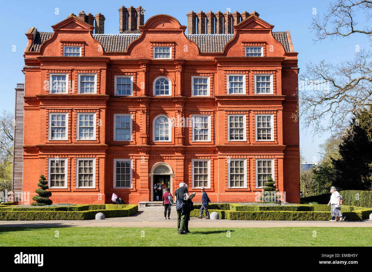 Le palais de Kew datant de 17th ans dans les jardins de Kew, Londres Angleterre Royaume-Uni Banque D'Images