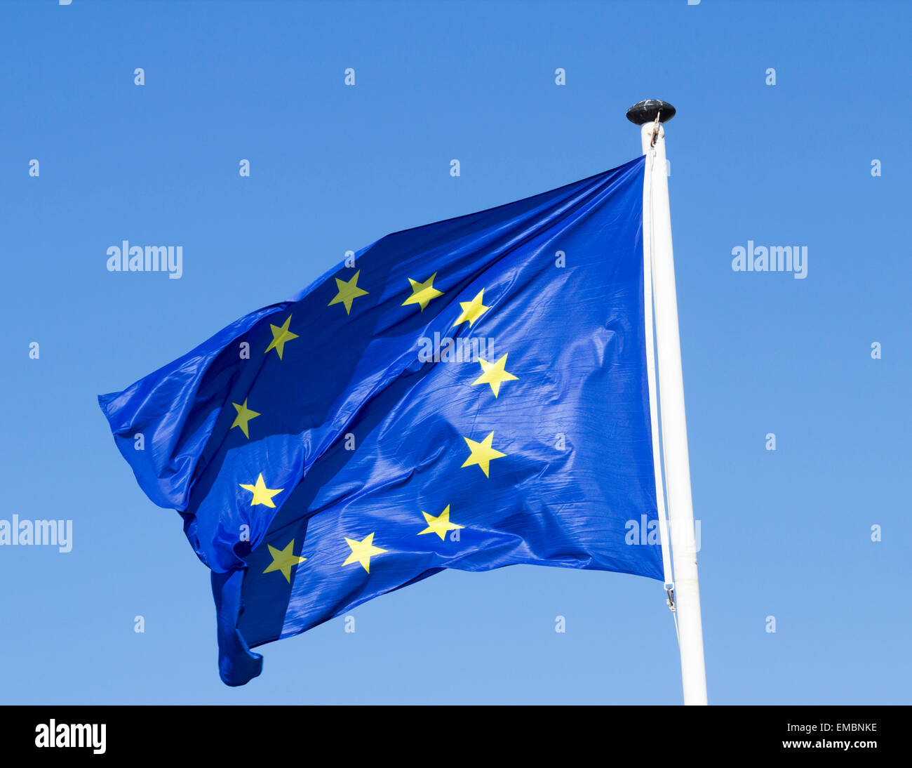 Drapeau de l'Union européenne Banque D'Images