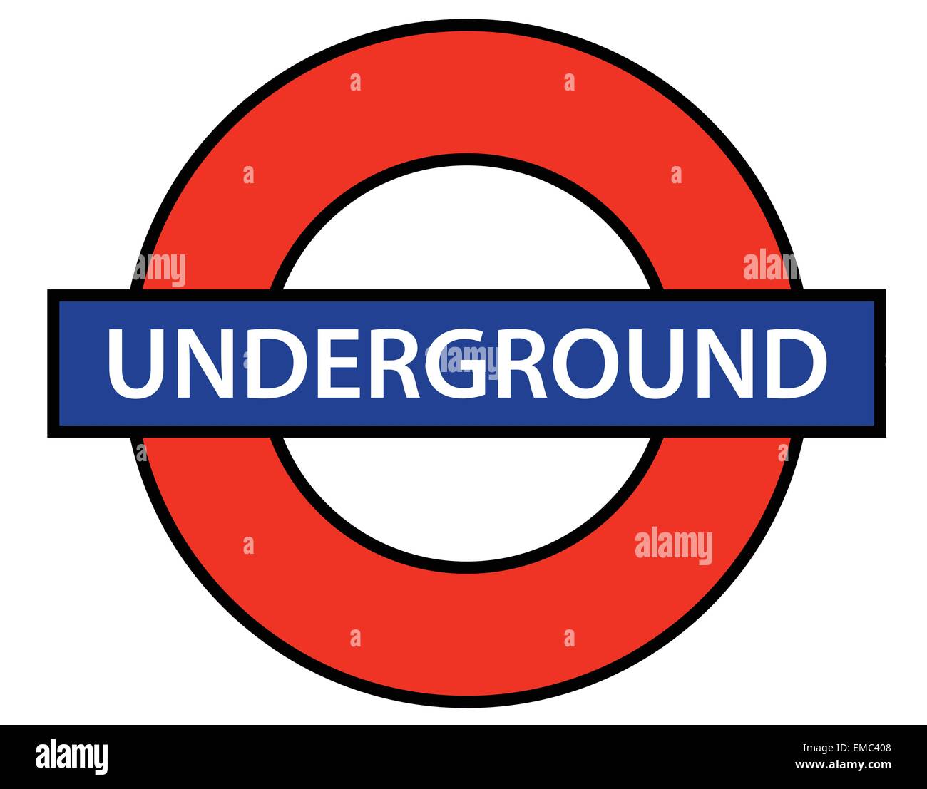 Métro de Londres Illustration de Vecteur