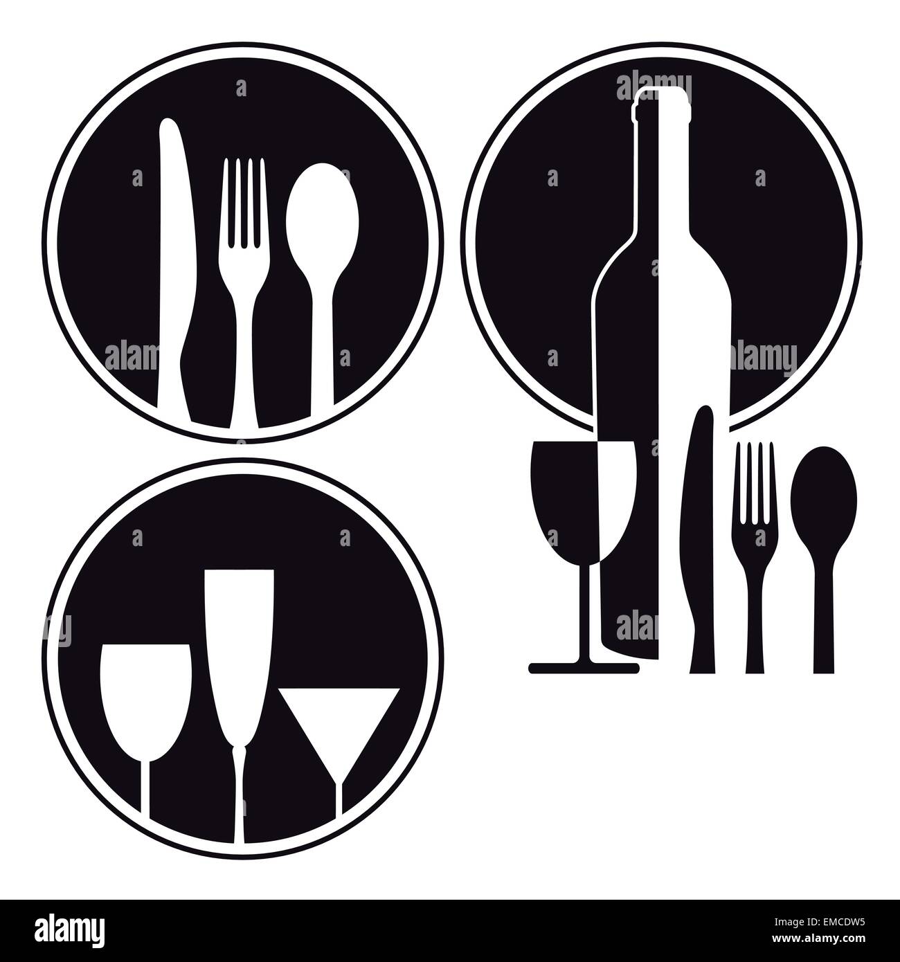 Restaurant menu design Illustration de Vecteur