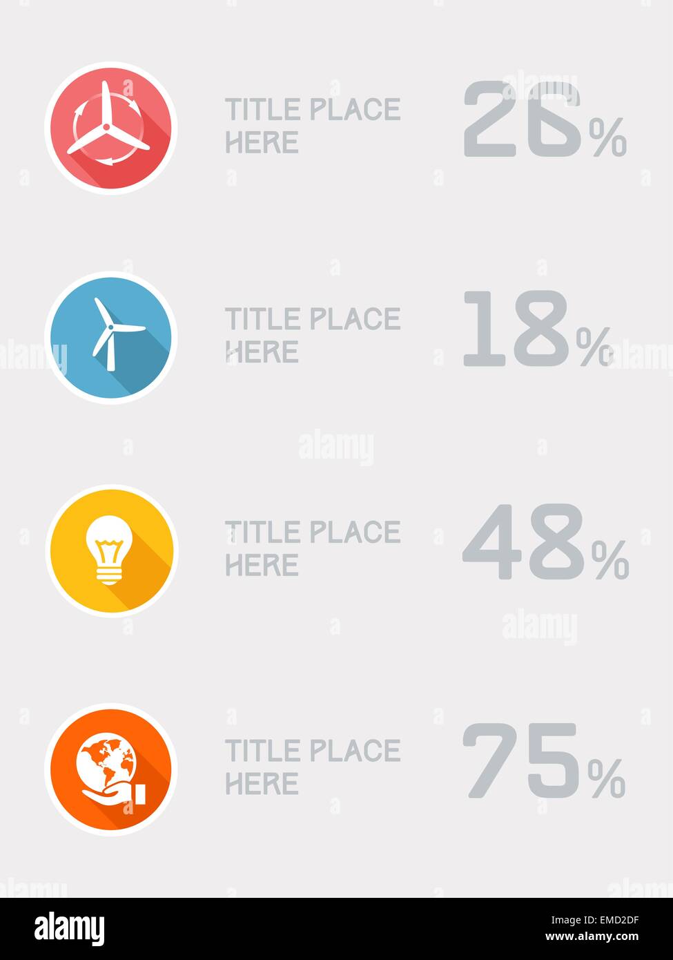 Éléments d'infographie. Illustration de Vecteur