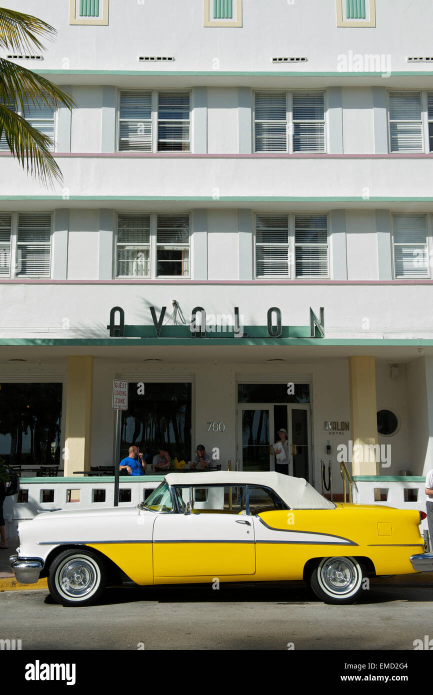 Avalon Hotel Miami Banque D'Images Avalon Hotel Miami Banque D'Images