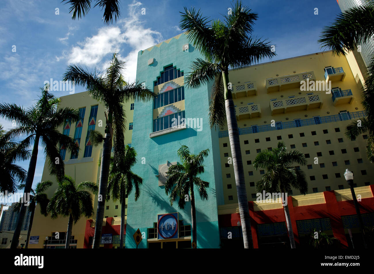 Miami art déco Banque D'Images Miami art déco Banque D'Images