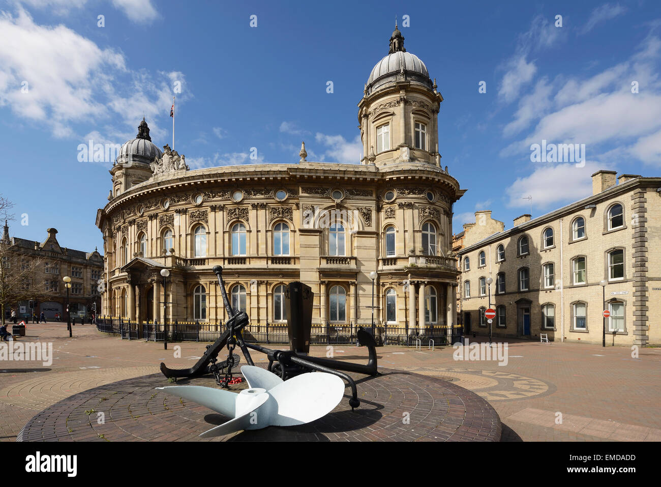 Le Musée Maritime bâtiment dans le centre-ville de Hull UK Banque D'Images