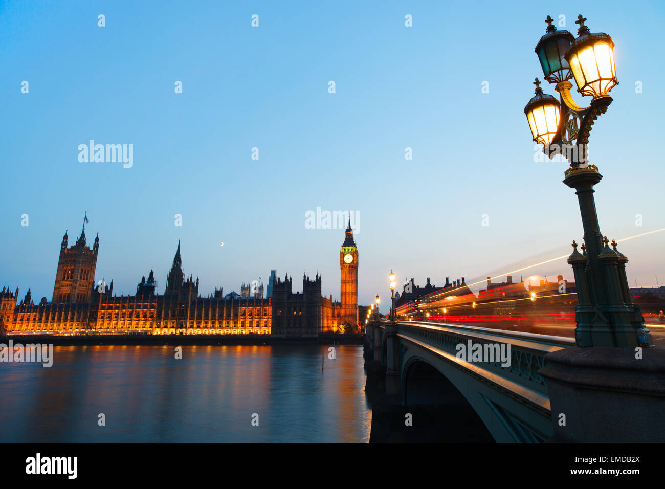 Londres de nuit Banque D'Images