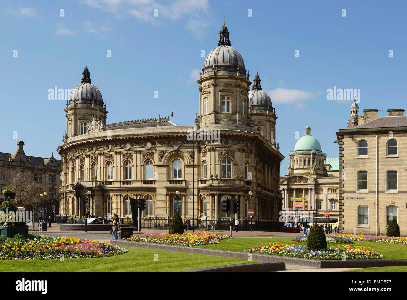 Le Musée Maritime bâtiment dans le centre-ville de Hull UK Banque D'Images