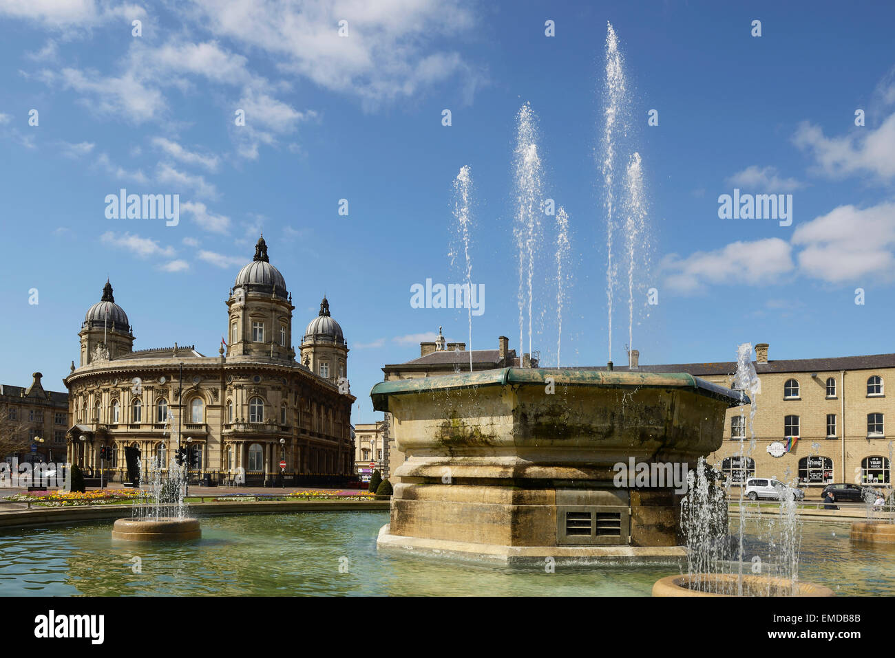 Le Musée Maritime bâtiment dans le centre-ville de Hull UK Banque D'Images