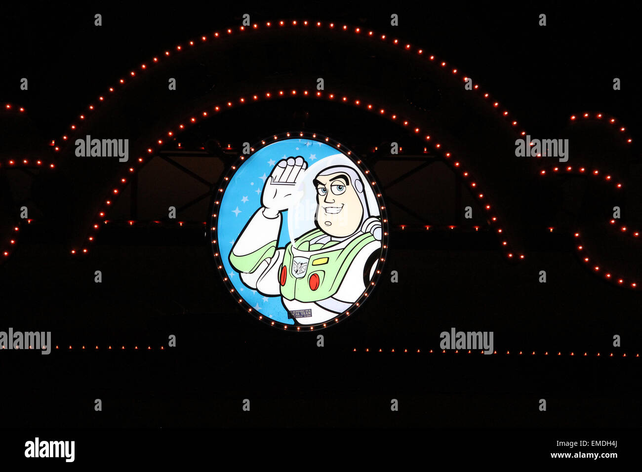 Euro Disney Disneyland Paris Banque D'Images