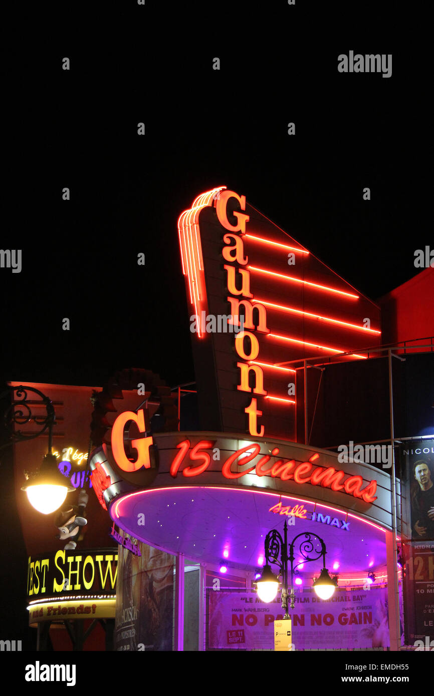 Euro Disney Disneyland Paris Banque D'Images