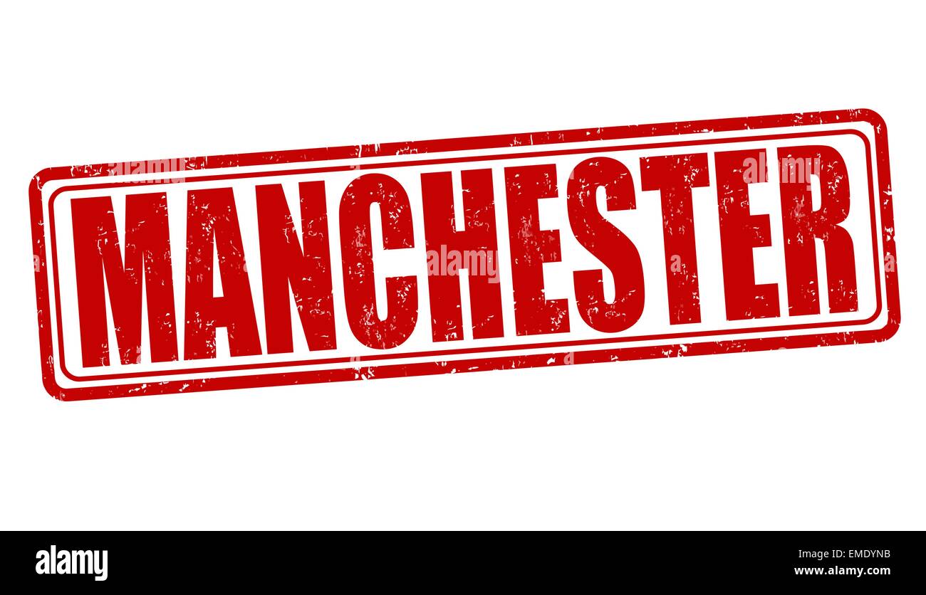 Manchester stamp Illustration de Vecteur