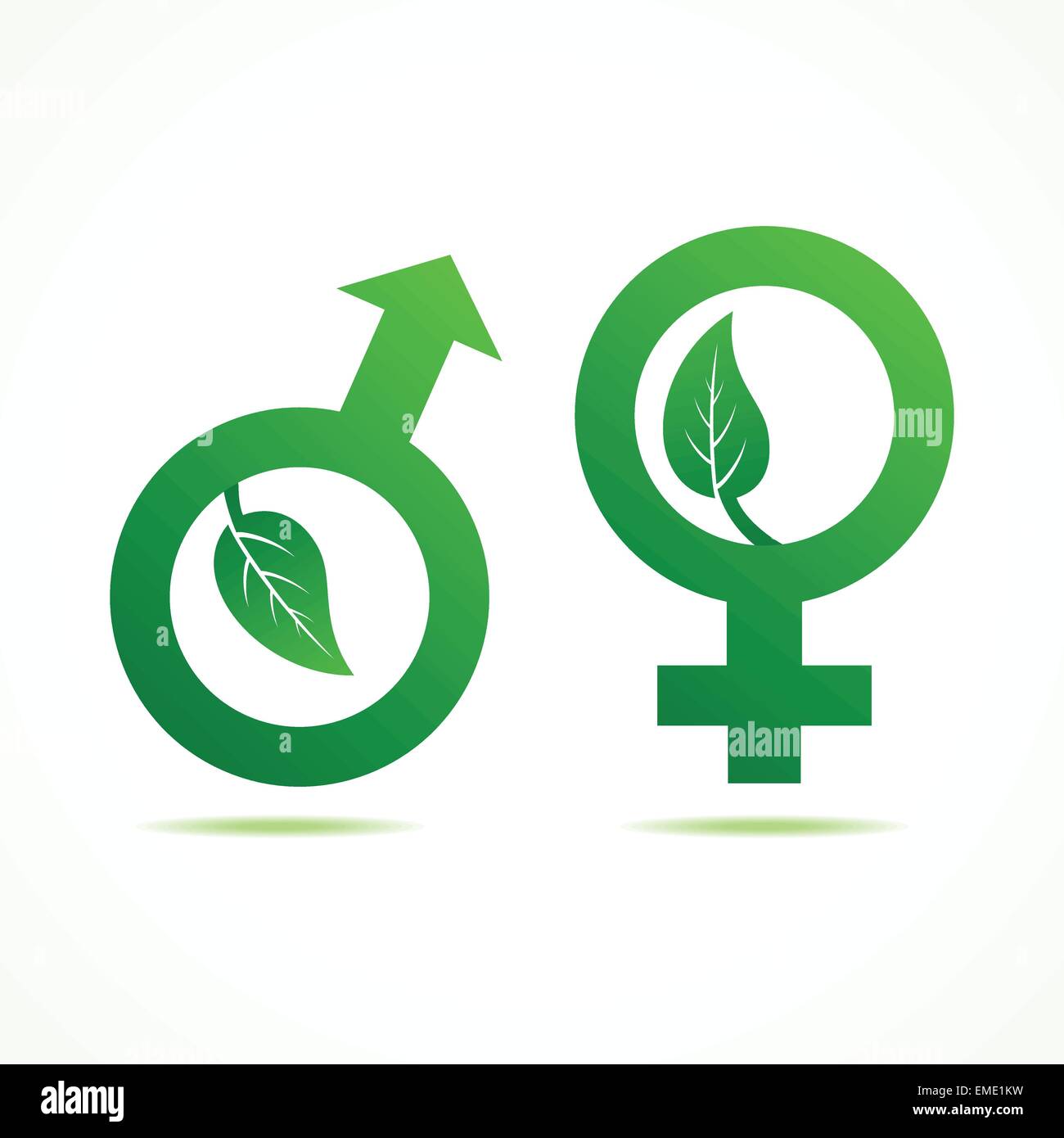 Symbole mâle et femelle avec vecteur stock Illustration de Vecteur