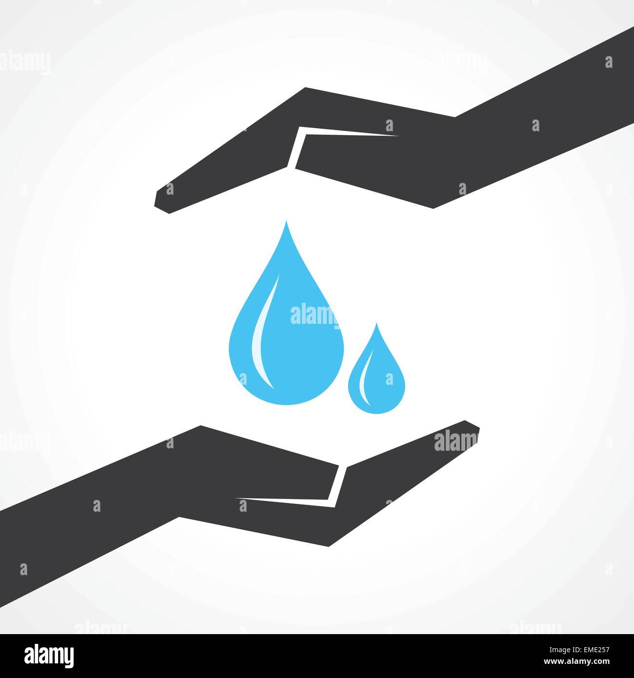 Illustration de sauver la nature concept Illustration de Vecteur