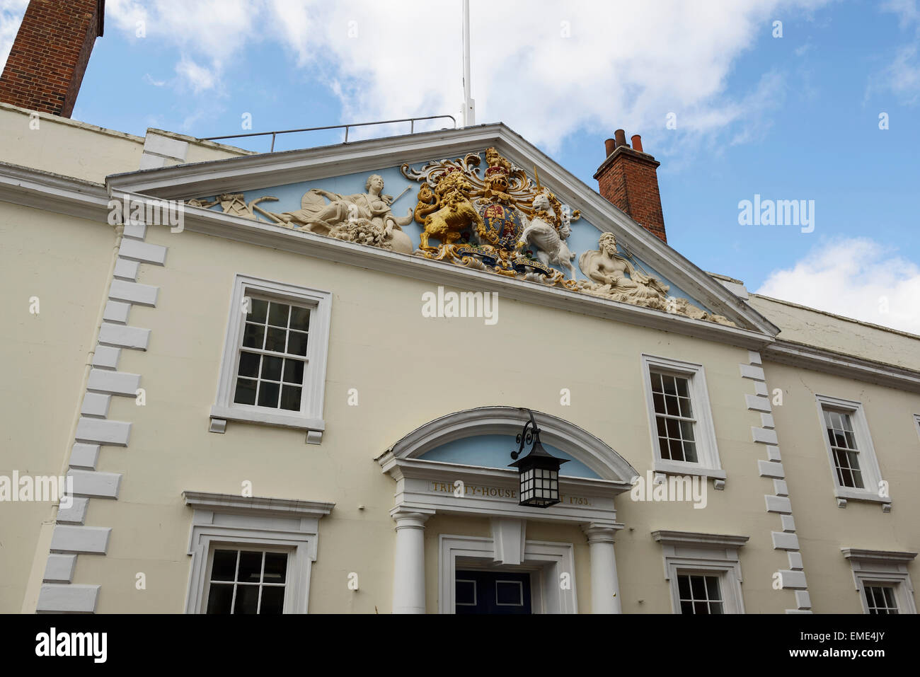 Détail de la Maison de la Trinité dans la vieille ville du centre-ville de Hull UK Banque D'Images