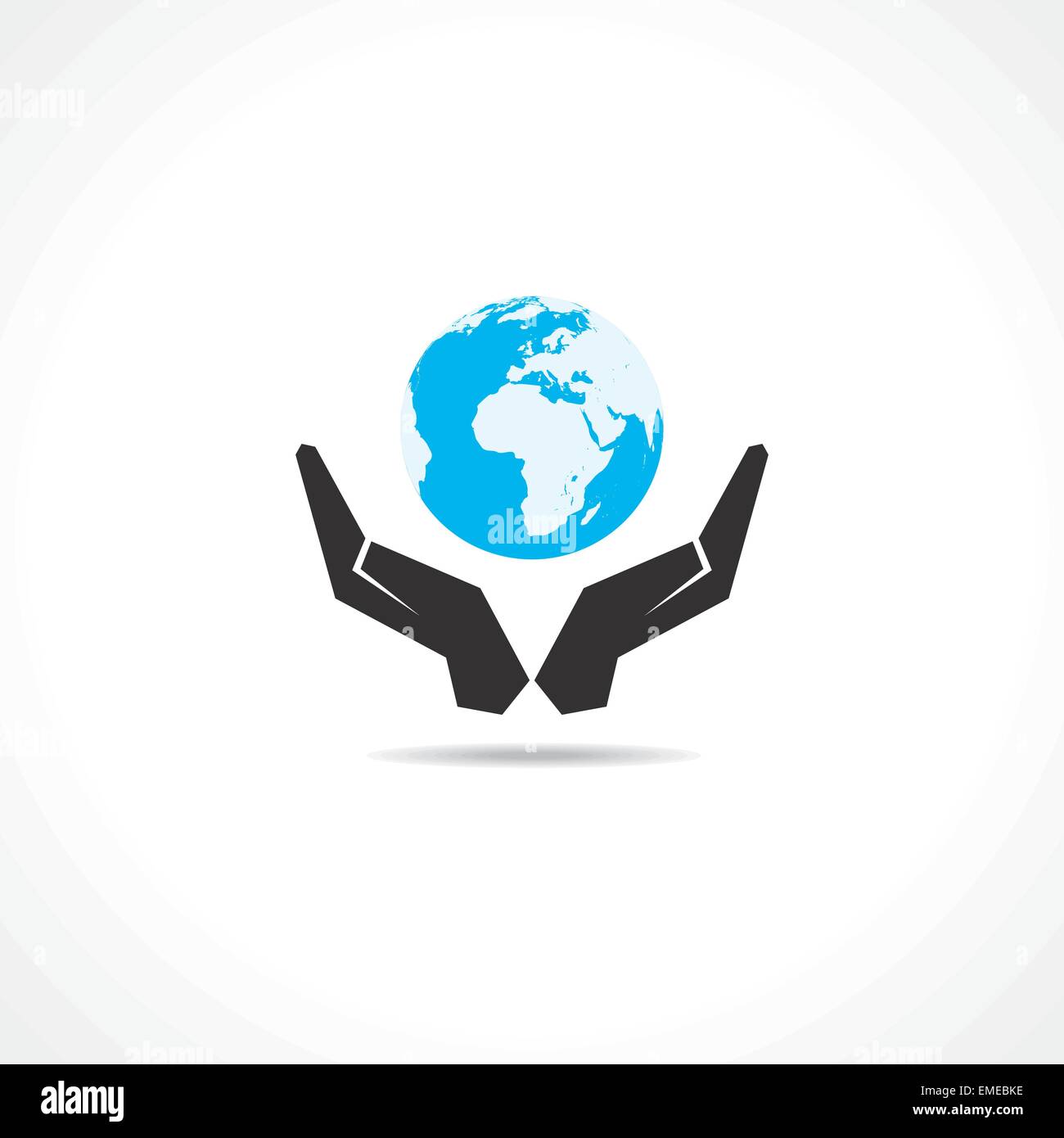 Sauver la Terre concept stock vector Illustration de Vecteur