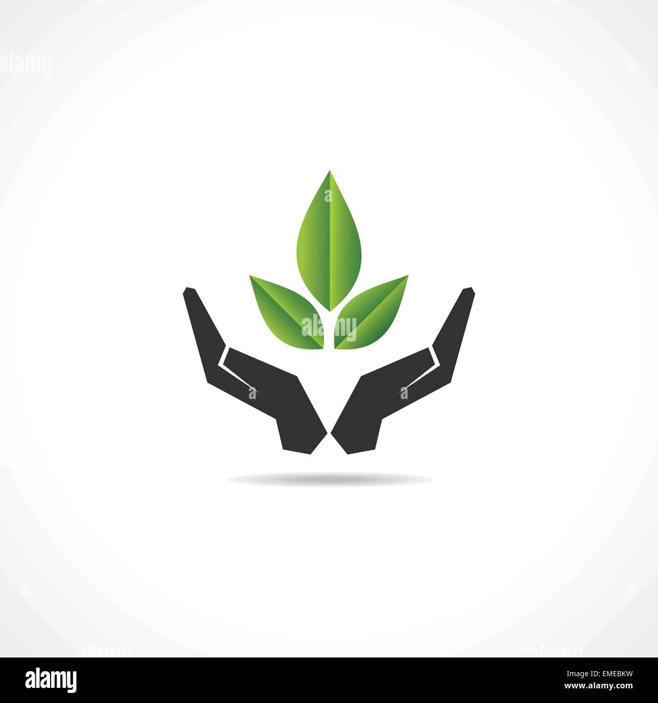 Sauver la nature concept stock vector Illustration de Vecteur