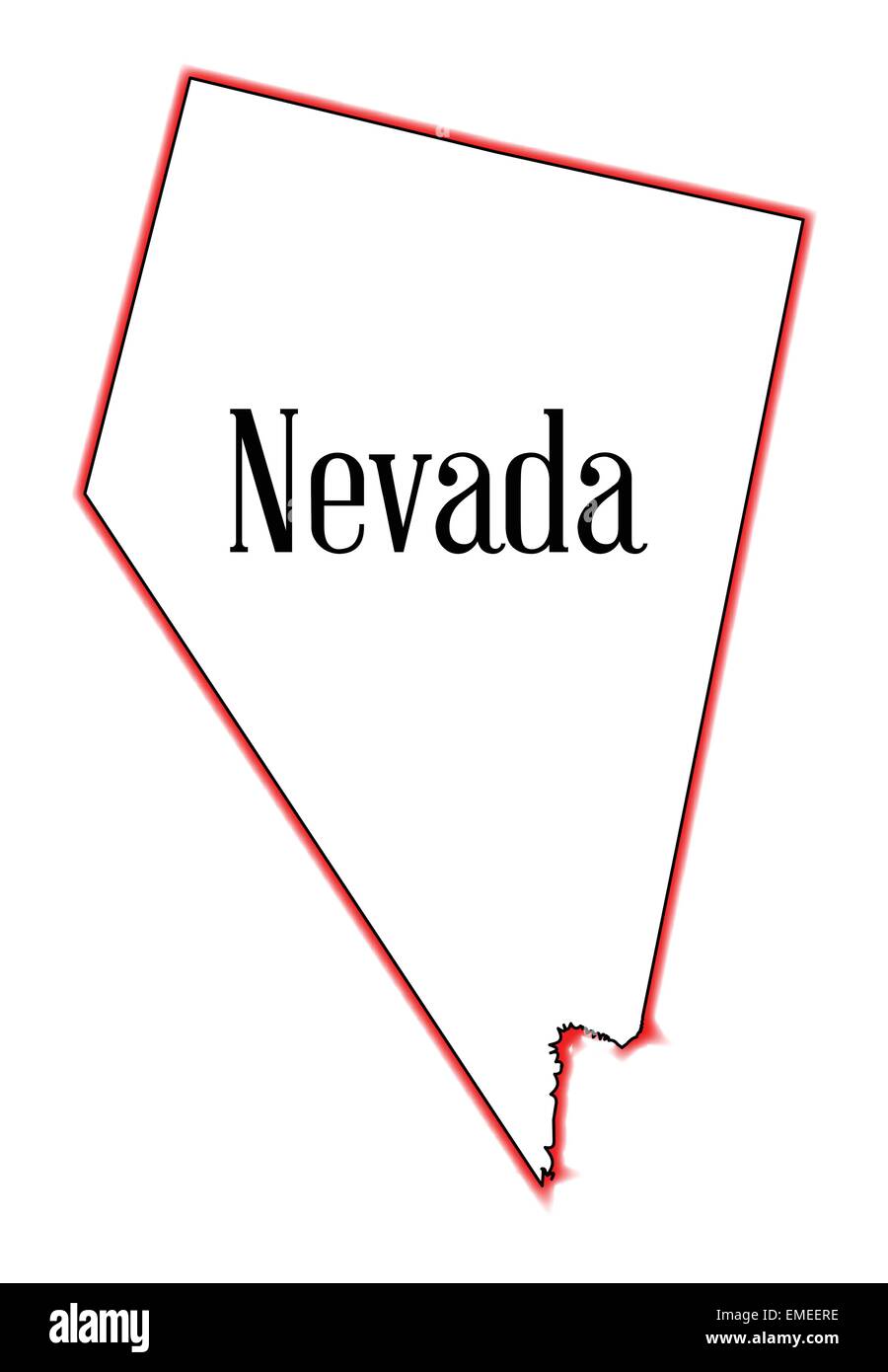 Nevada Illustration de Vecteur