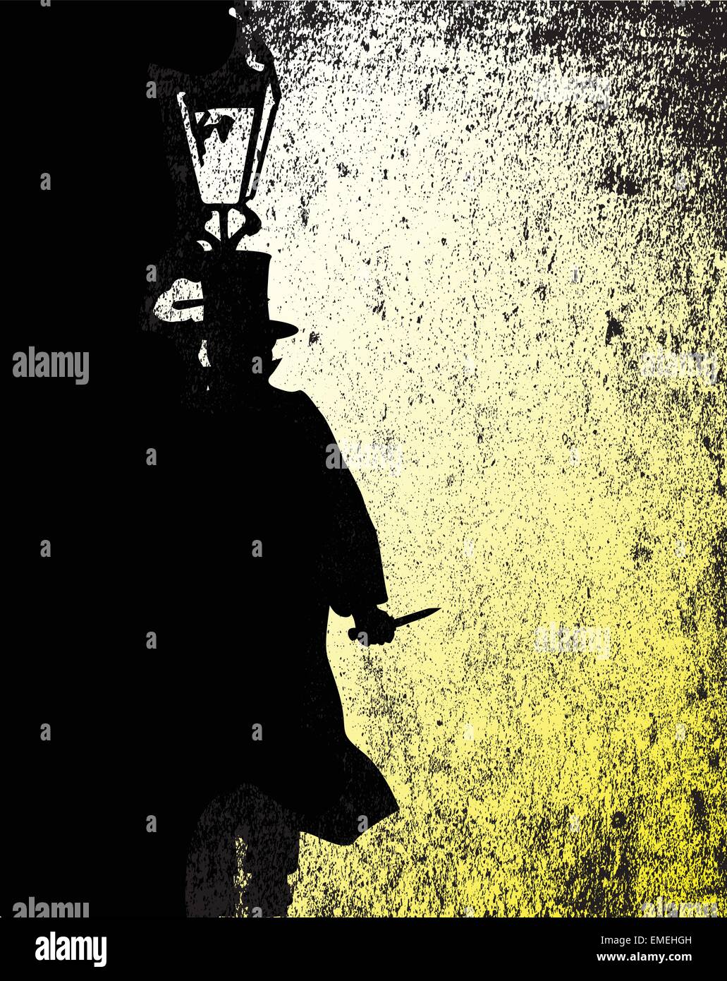 Ripper Grunge Illustration de Vecteur