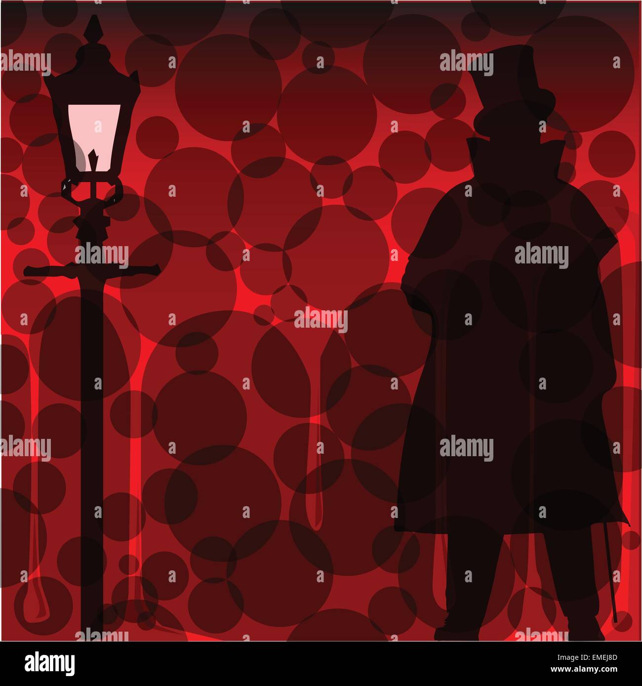 Jack The Ripper Silhouette Jack ripper silhouette Banque d'images vectorielles - Alamy