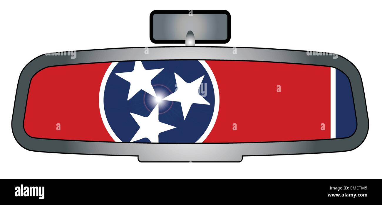 La conduite dans Tennessee Illustration de Vecteur