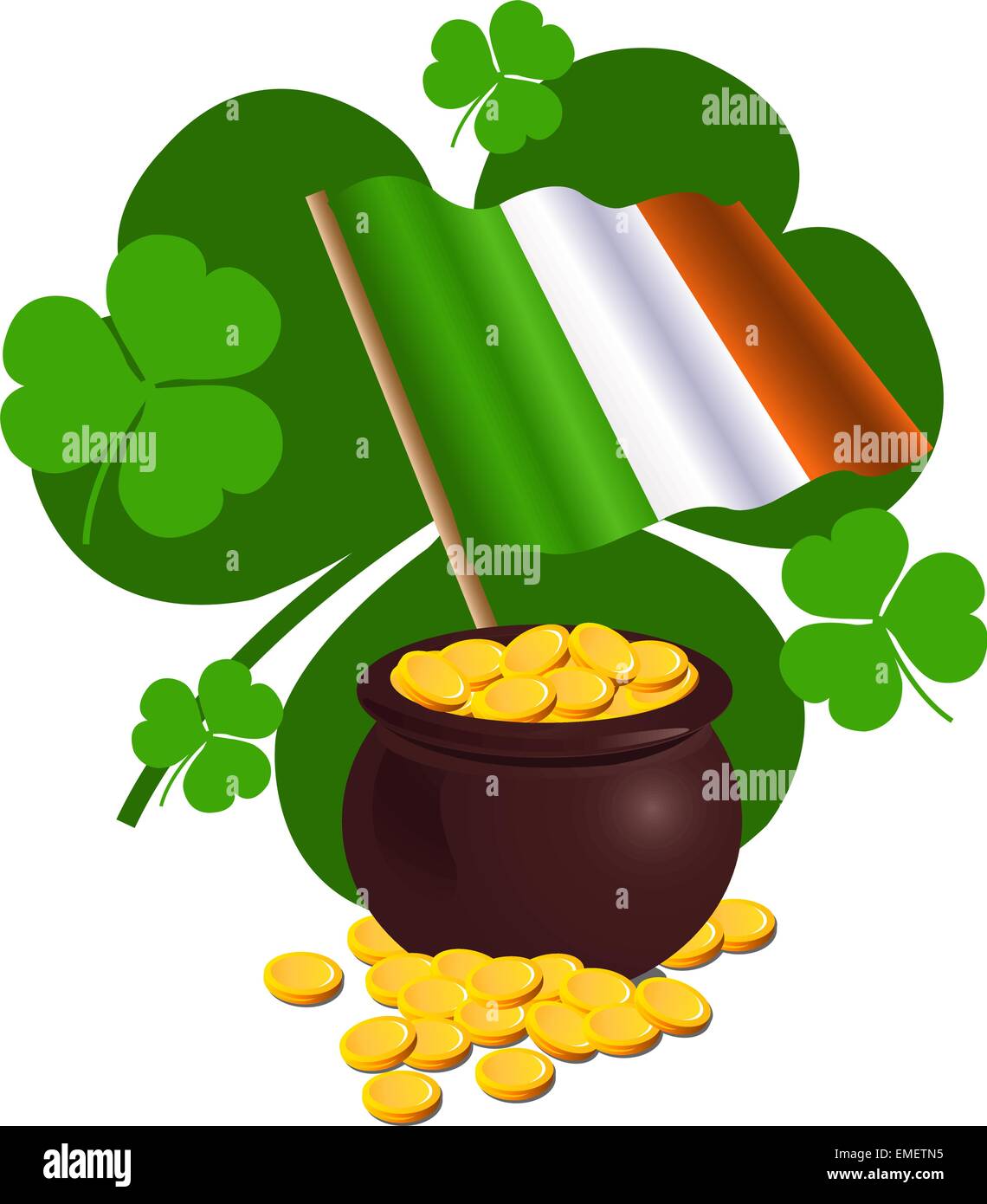 Conception Jour Saint Patrick Illustration de Vecteur