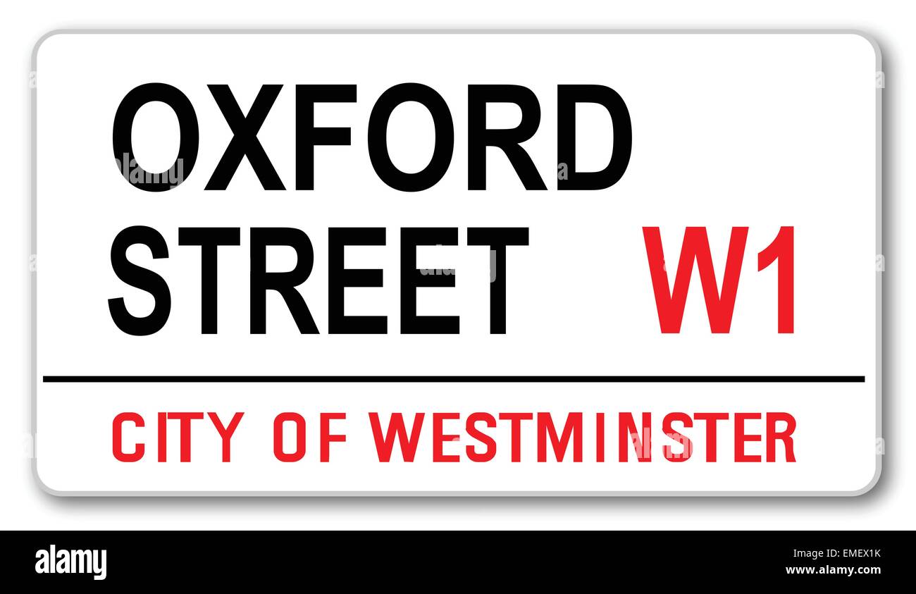 Oxford Street Illustration de Vecteur