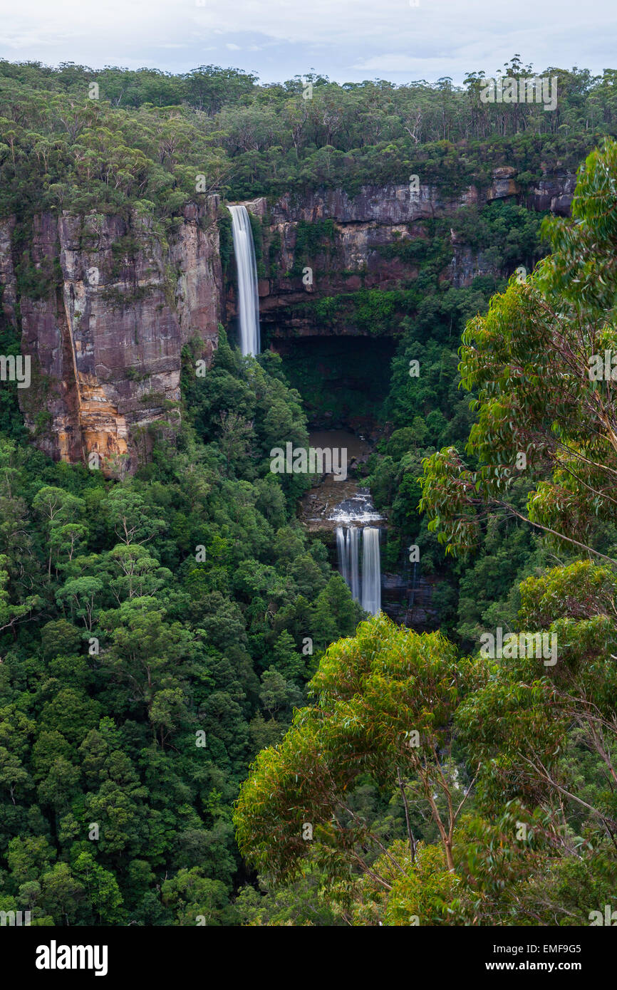 Belmore Falls - parc national de Morton - , - Australie Banque D'Images