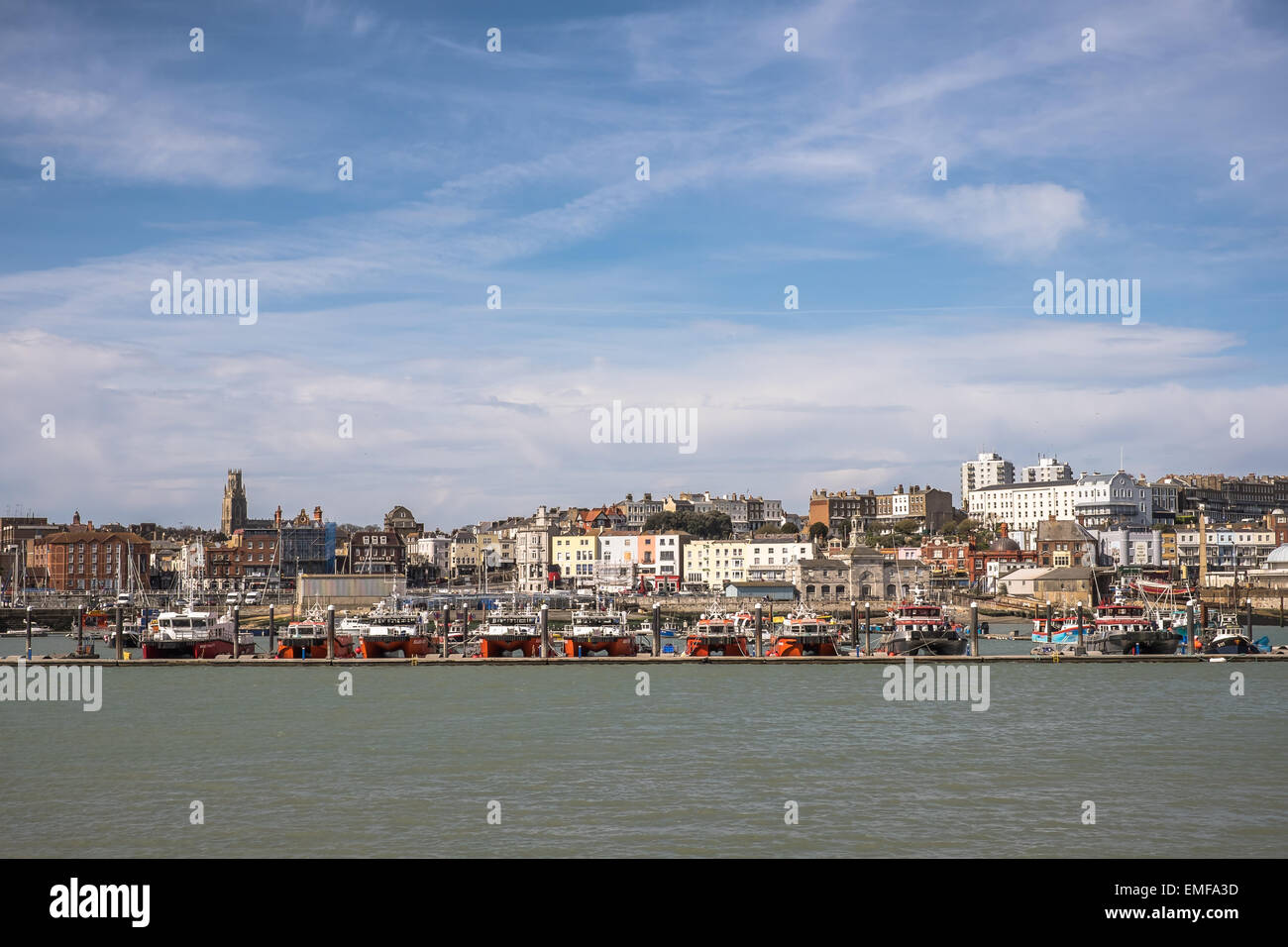 Le port de Ramsgate, Kent, UK Banque D'Images