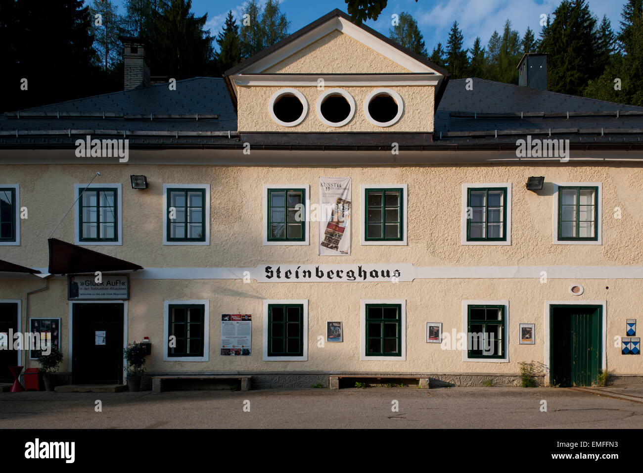 Steinberghaus suis Maidstone, Altaussee, Salzkammergut, Styrie, Autriche Banque D'Images