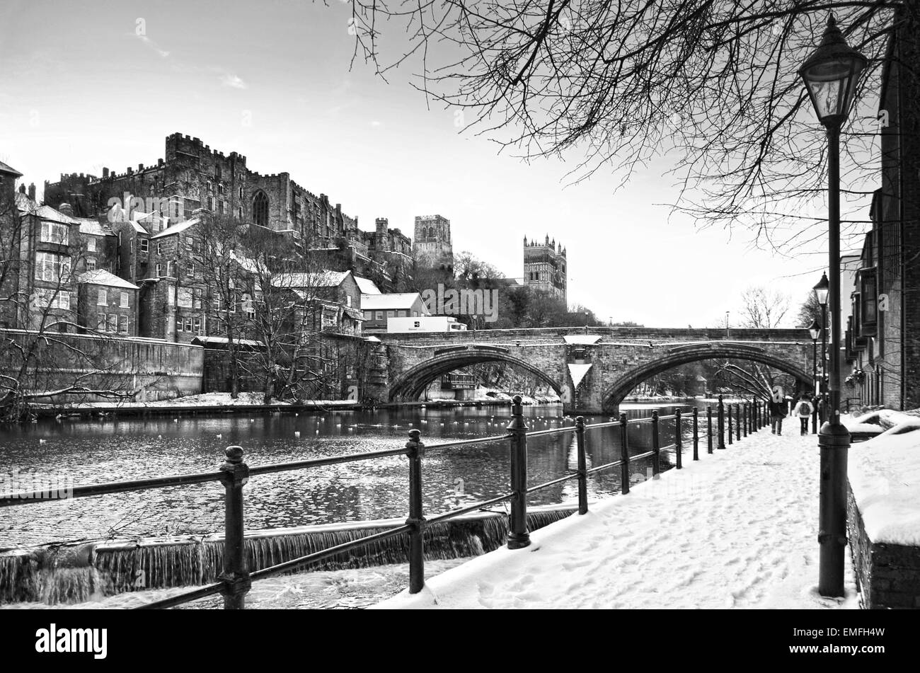 La ville de Durham Banque D'Images